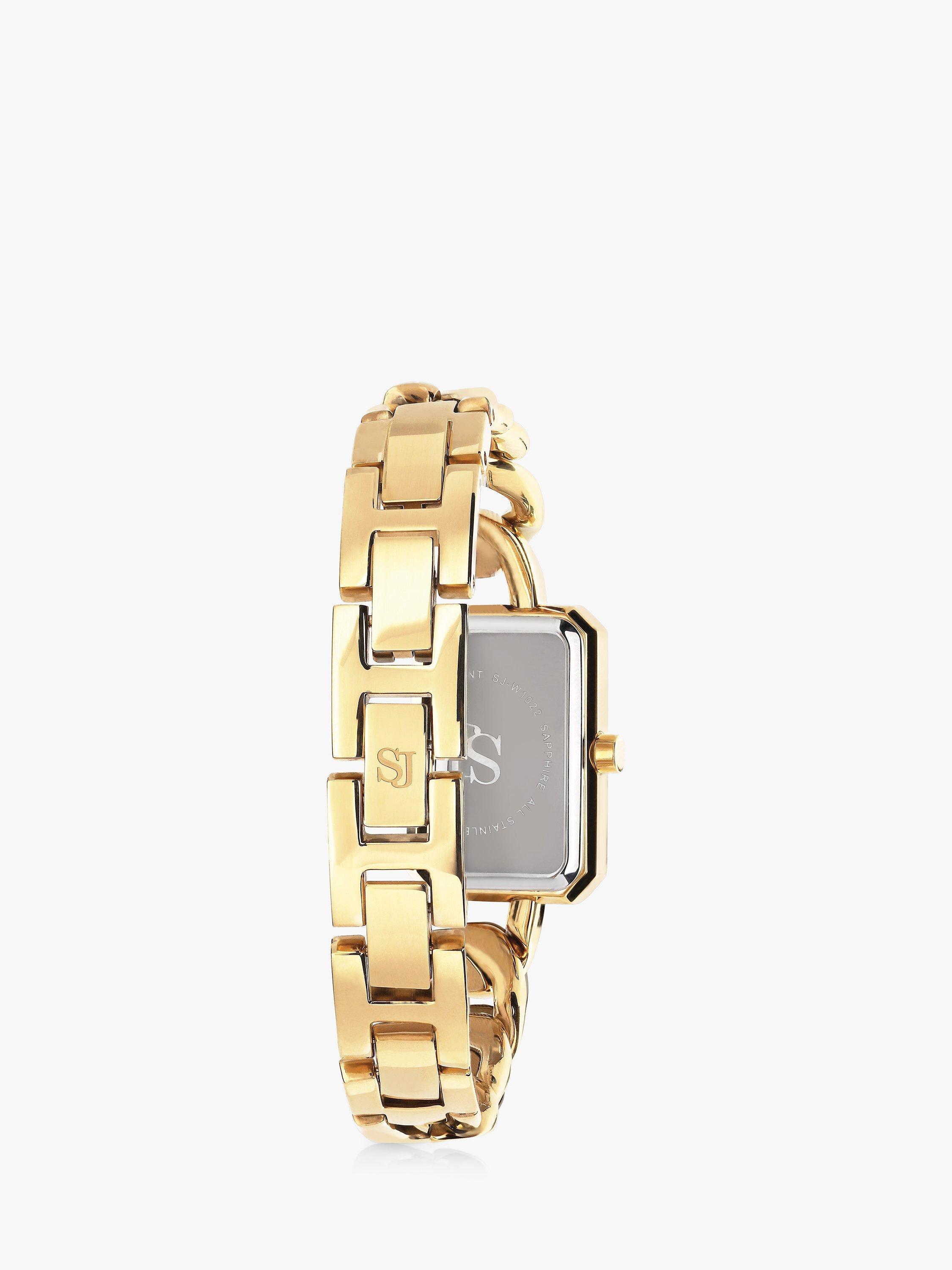 Product image 2 of 3, which shows Sif Jakobs Jewellery Gisella Mother of Pearl Dial Watch, Gold