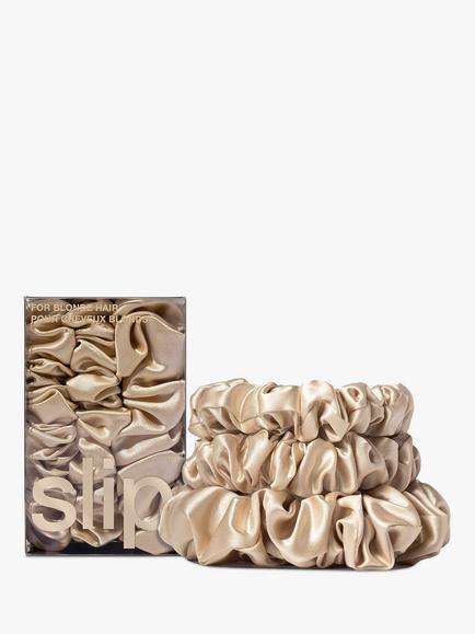 Slip® Pure Silk Assorted Scrunchies, Blonde
