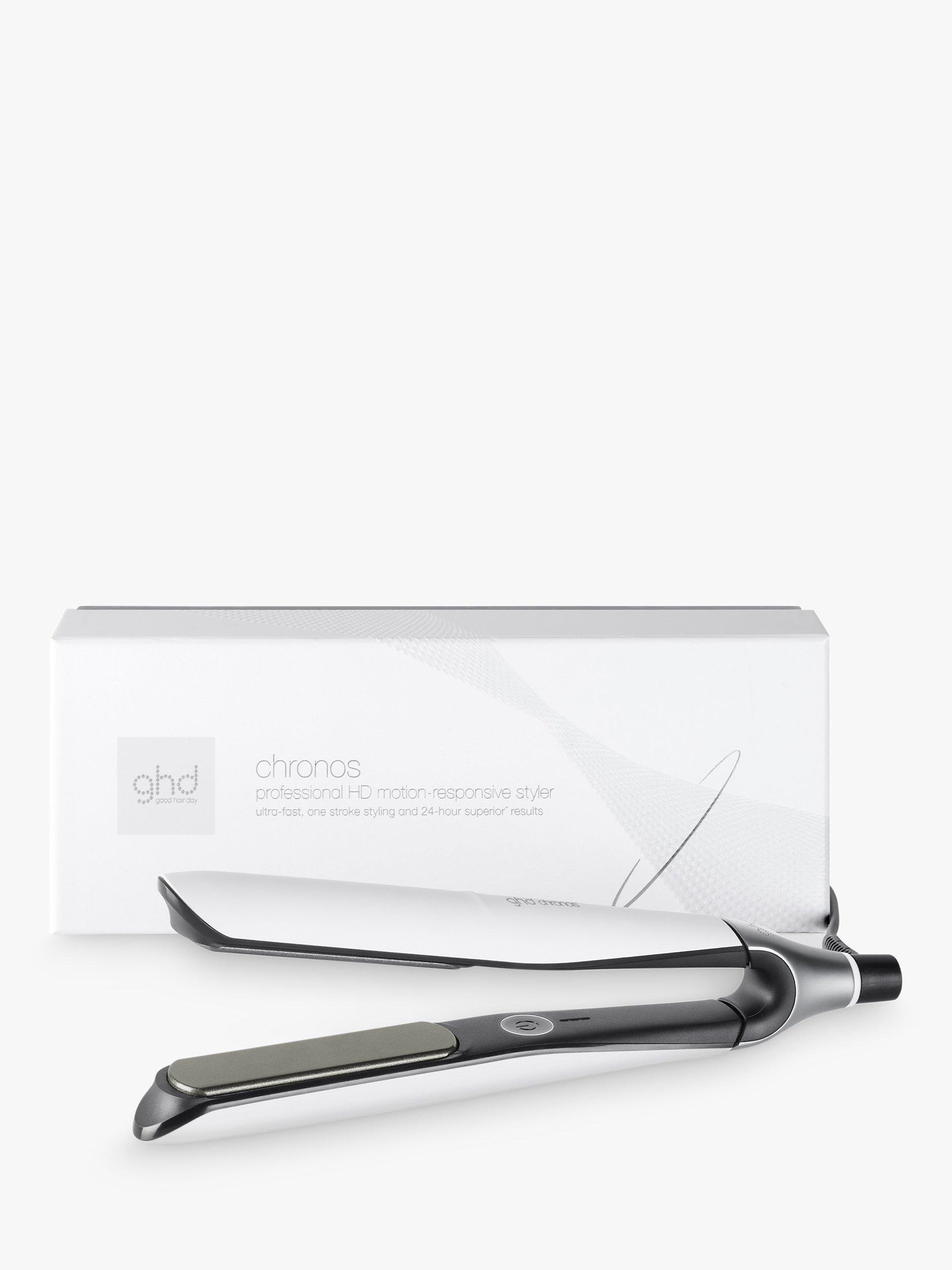 ghd Chronos Hair Straighteners, White