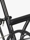 Brompton P Line Urban Mid Handlebar Folding Bike, Midnight Black