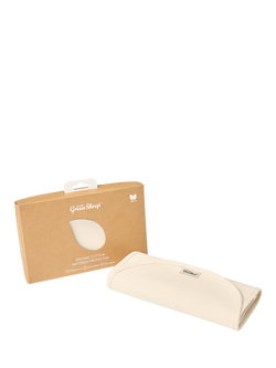 The Little Green Sheep Cotton Moses Basket Mattress Protector, White