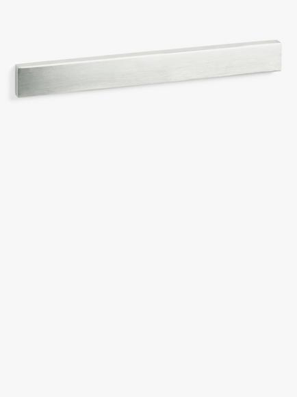John Lewis Wall-Mounted Stainless Steel Magnetic Knife Rack, Chrome, Chrome