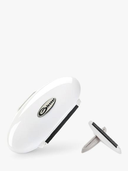 Gleener® Compact Fabric Shaver and Lint Brush, White