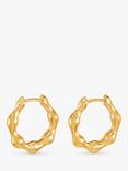 Dower & Hall Waterfall Hinged Huggie Hoop Earrings