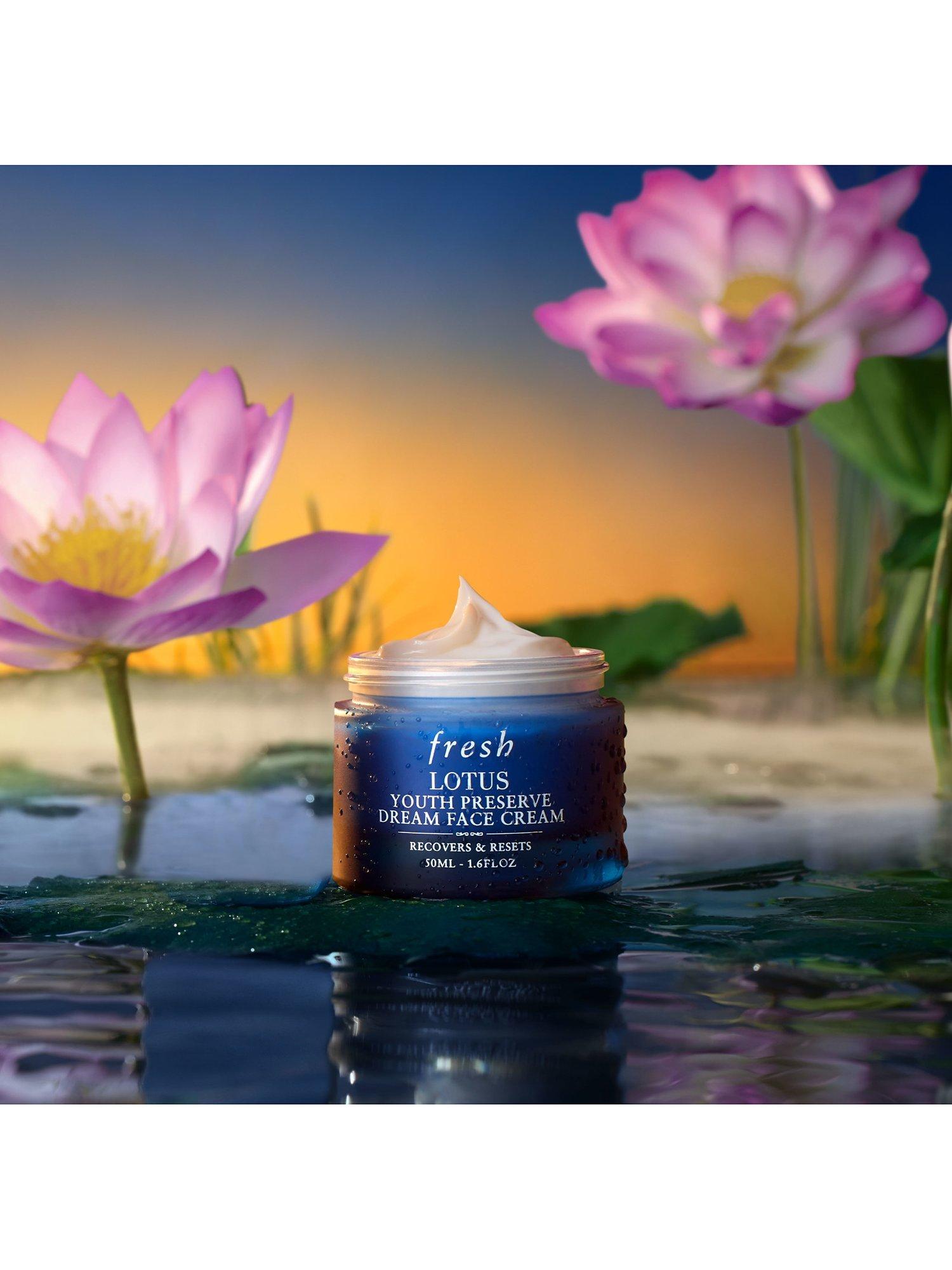 Product image 8 of 8, which shows Fresh Lotus Youth Preserve Dream Face Cream, 50ml