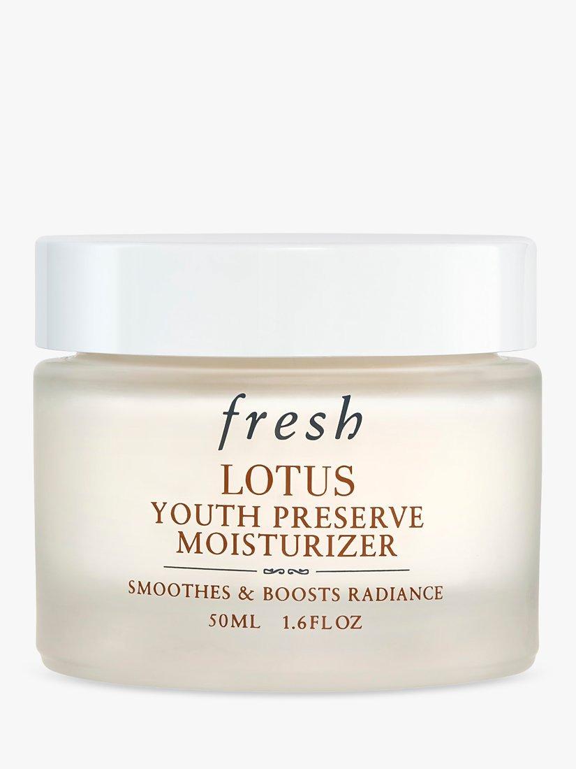 Product image 2 of 7, which shows Fresh Lotus Youth Preserve Moisturiser, 50ml