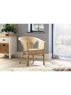 Desser Rattan Loom Chair - view 2, Natural