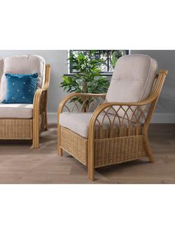Desser Viola Rattan Lounge Chair, Biscuit Brown - view 2, Biscuit Brown