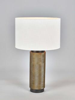 Pacific Aurelio Table Lamp, Black/Brass, Black/Brass