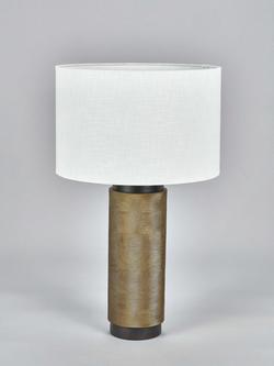 Pacific Aurelio Table Lamp, Black/Brass - view 2, Black/Brass