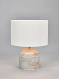 Pacific Nelu Grey Wooden Table Lamp