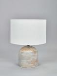 Pacific Nelu Grey Wooden Table Lamp