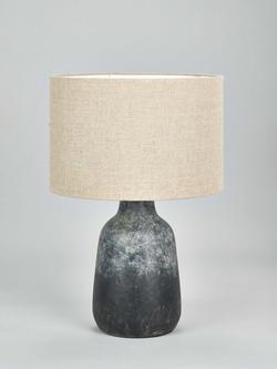 Pacific Vulcan Stoneware Table Lamp, Grey - view 2, Grey