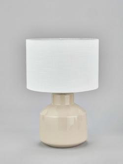 Pacific Nora Ceramic Table Lamp, Cream - view 2, Cream