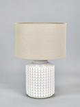 Pacific Malone Stoneware Table Lamp, White
