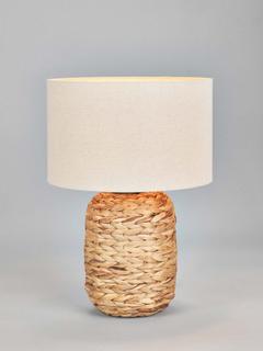 Pacific Zadi Water Hyacinth Table Lamp, Natural