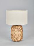 Pacific Zadi Water Hyacinth Table Lamp, Natural