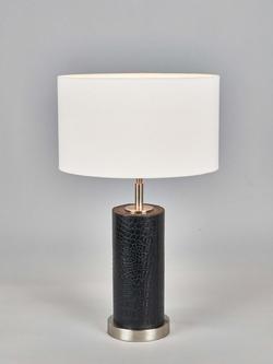 Pacific Laurence Cylinder Table Lamp, Black, Black