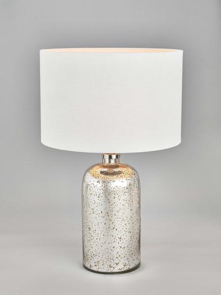 Pacific Ophelia Mercury Glass Table Lamp, Mercury Glass