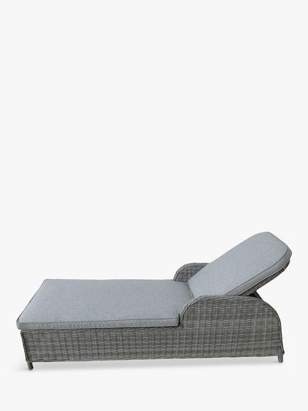 LG Outdoor St Tropez Sun Lounger, Stone