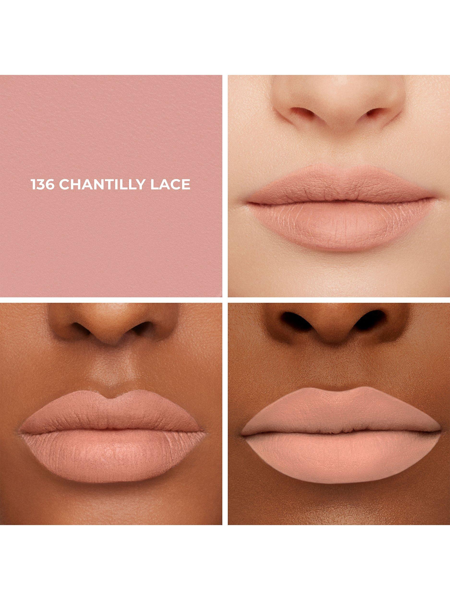 Product image 3 of 6, which shows Laura Mercier Caviar Smoothing Matte Lipstick Refill, 136 Chantilly Lace