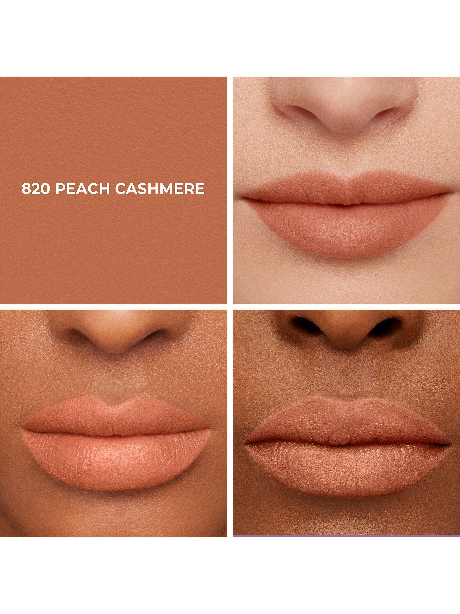 Product image 3 of 6, which shows Laura Mercier Caviar Smoothing Matte Lipstick Refill, 820 Peach Cashmere