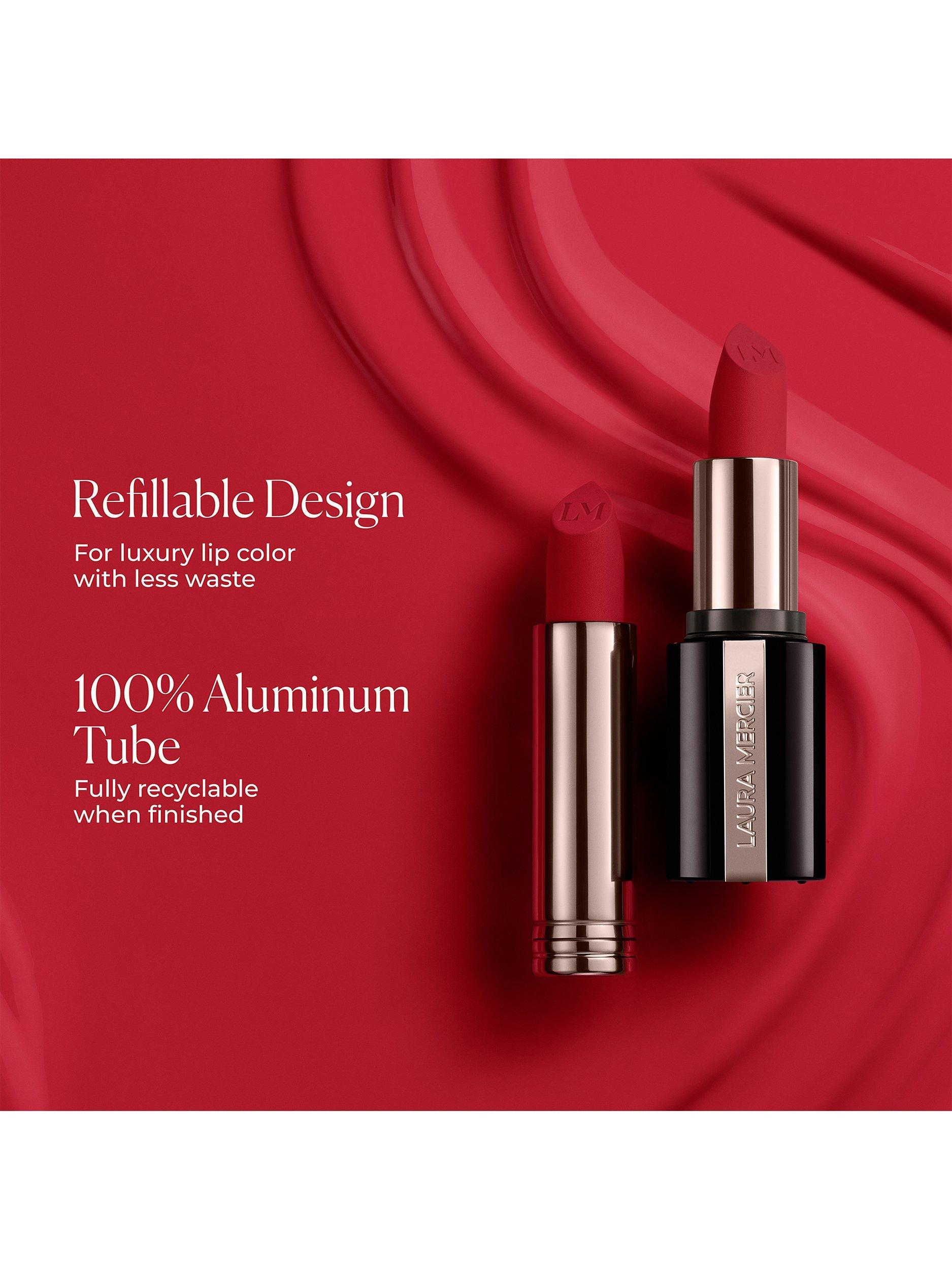 Product image 5 of 6, which shows Laura Mercier Caviar Smoothing Matte Lipstick Refill, 168 Pink Chiffon