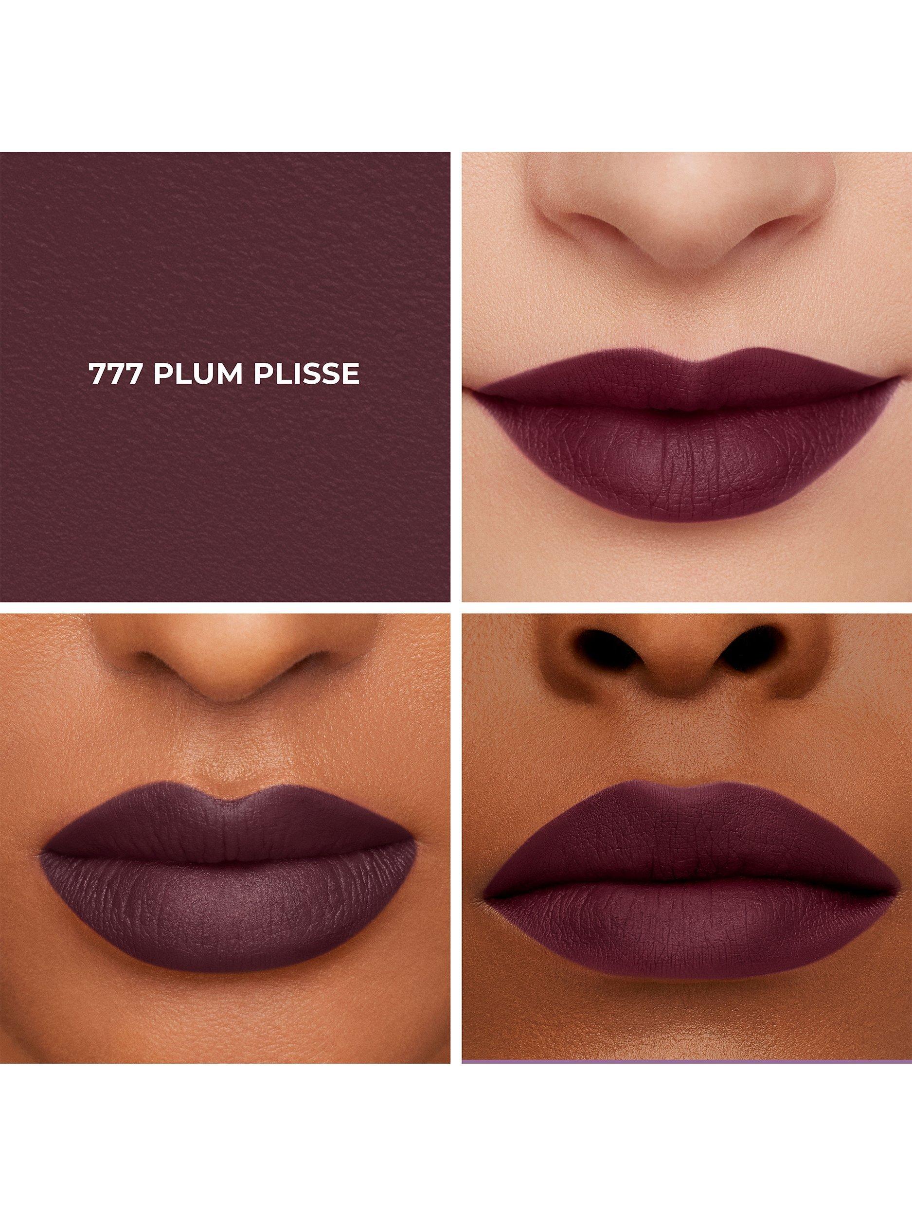 Product image 3 of 8, which shows Laura Mercier Caviar Smoothing Matte Lipstick, 777 Plum Plisse