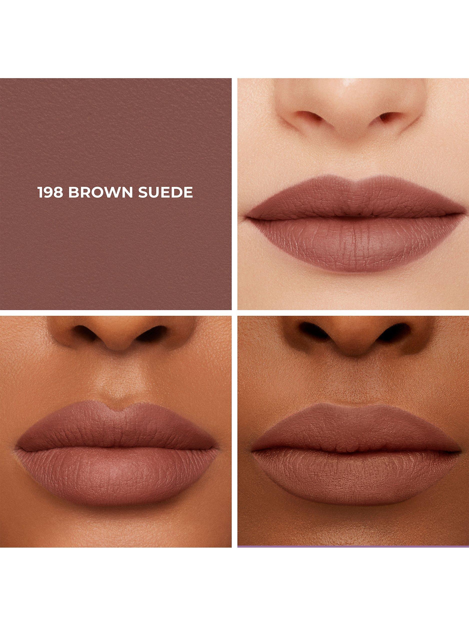 Product image 3 of 6, which shows Laura Mercier Caviar Smoothing Matte Lipstick Refill, 198 Brown Suede