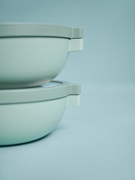 Mepal Vita Bento Lunch Box, 1.5L, Nordic Sage - view 2, Nordic Sage