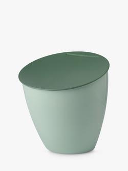 Mepal Calypso Easy Clean Plastic Compost Bin, Nordic Sage