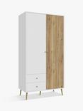 EasyKlix Harllson 2 Door Wardrobe with 2 Drawers