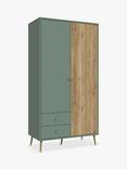 EasyKlix Harllson 2 Door Wardrobe with 2 Drawers