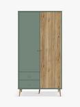 EasyKlix Harllson 2 Door Wardrobe with 2 Drawers