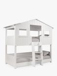 Julian Bowen Willow Treehouse Bunk Bed, Single, White