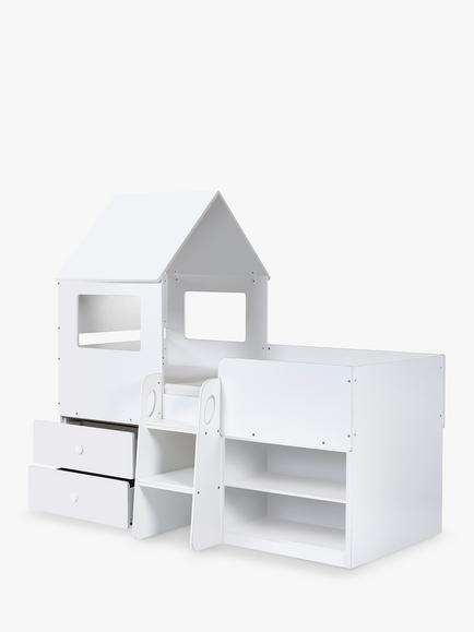 Julian Bowen Orpheus Mid Sleeper Bed Frame, White