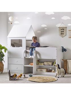 Julian Bowen Orpheus Mid Sleeper Bed Frame - view 2, White