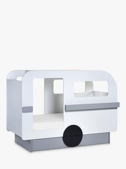 Julian Bowen Tourer Caravan Bed Frame, White, White