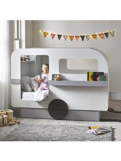 Julian Bowen Tourer Caravan Bed Frame, White - view 2, White