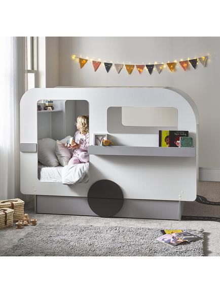 Julian Bowen Tourer Caravan Bed Frame, White - view 2, White