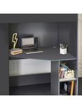 Julian Bowen Hercules High Sleeper Bed Frame, Single, Anthracite