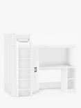 Julian Bowen Hercules High Sleeper Bed Frame, Single, White