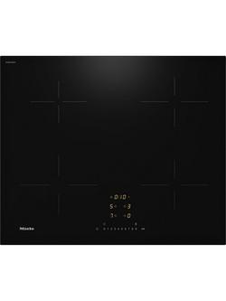 Miele KM7361FL 60cm Induction Hob, Black, Black