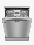 Miele G7130 SC Freestanding Dishwasher, Clean Steel