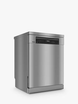 Miele G7600 SC Freestanding Dishwasher, Clean Steel - view 2, Clean Steel
