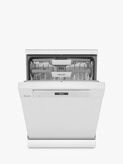 Miele G7600 SC Freestanding Dishwasher, White, White