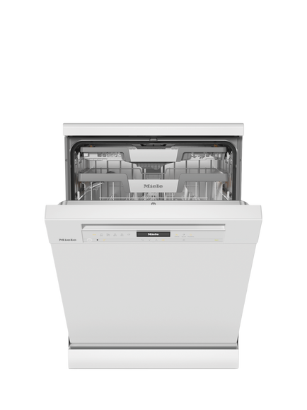 Miele G7600 SC Freestanding Dishwasher, White, White