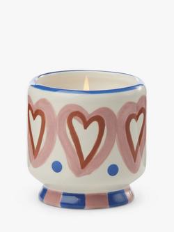 Paddywax A Dopo Hearts Cerammic Scented Candle, 226g, Multi