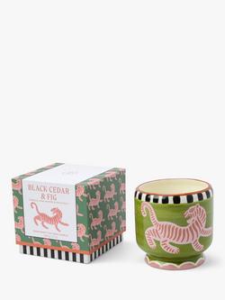 Paddywax A Dopo Tiger Ceramic Scented Candle, 226g - view 2, Multi