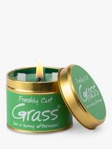 Lily-flame Freshly Cut Grass Tin Scented Candle, 250g